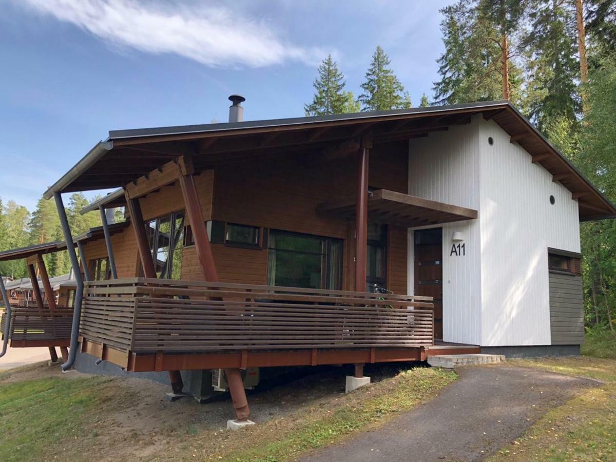 Saimaa Style Spa Chalet Virasoja Exteriör bild