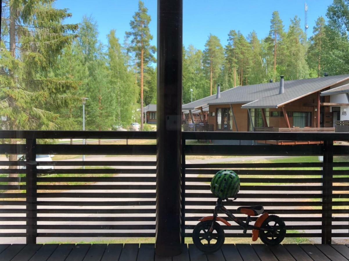 Saimaa Style Spa Chalet Virasoja Exteriör bild