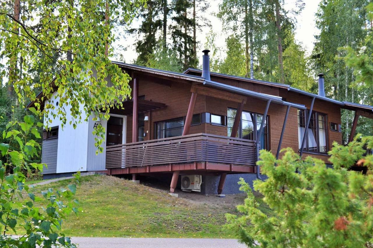 Saimaa Style Spa Chalet Virasoja Exteriör bild